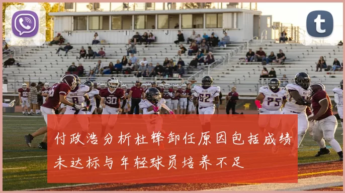 付政浩分析杜锋卸任原因包括成绩未达标与年轻球员培养不足